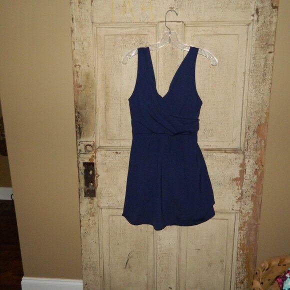 Lands' End Tummy Control Surplice Swim Dress Size 10 (D-13) - Picture 1 of 5